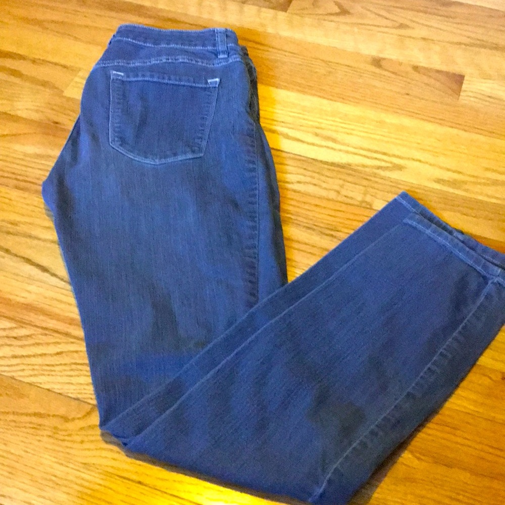 Size 8 skinny stretch jeans gray